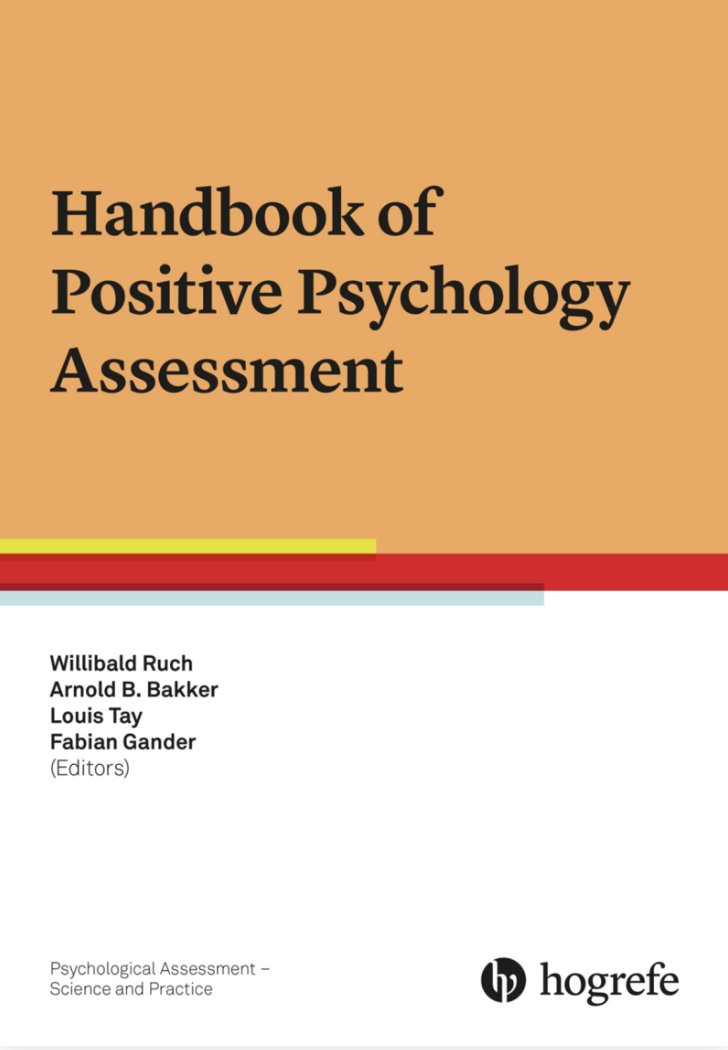 Handbook of Positive Psychology Assessment cover